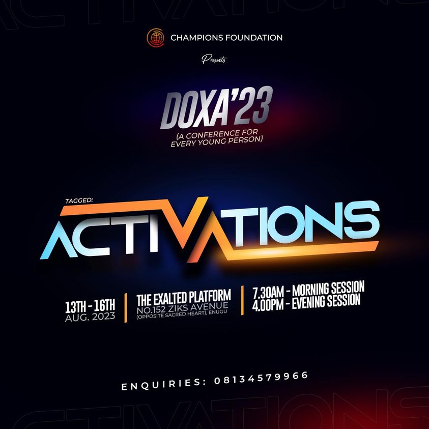 Activations 6 (DOXA 2023)