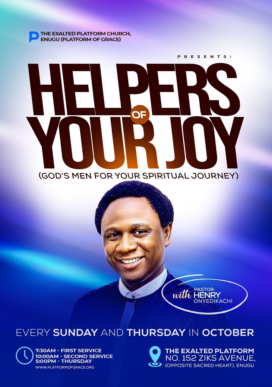Helpers of your Joy III