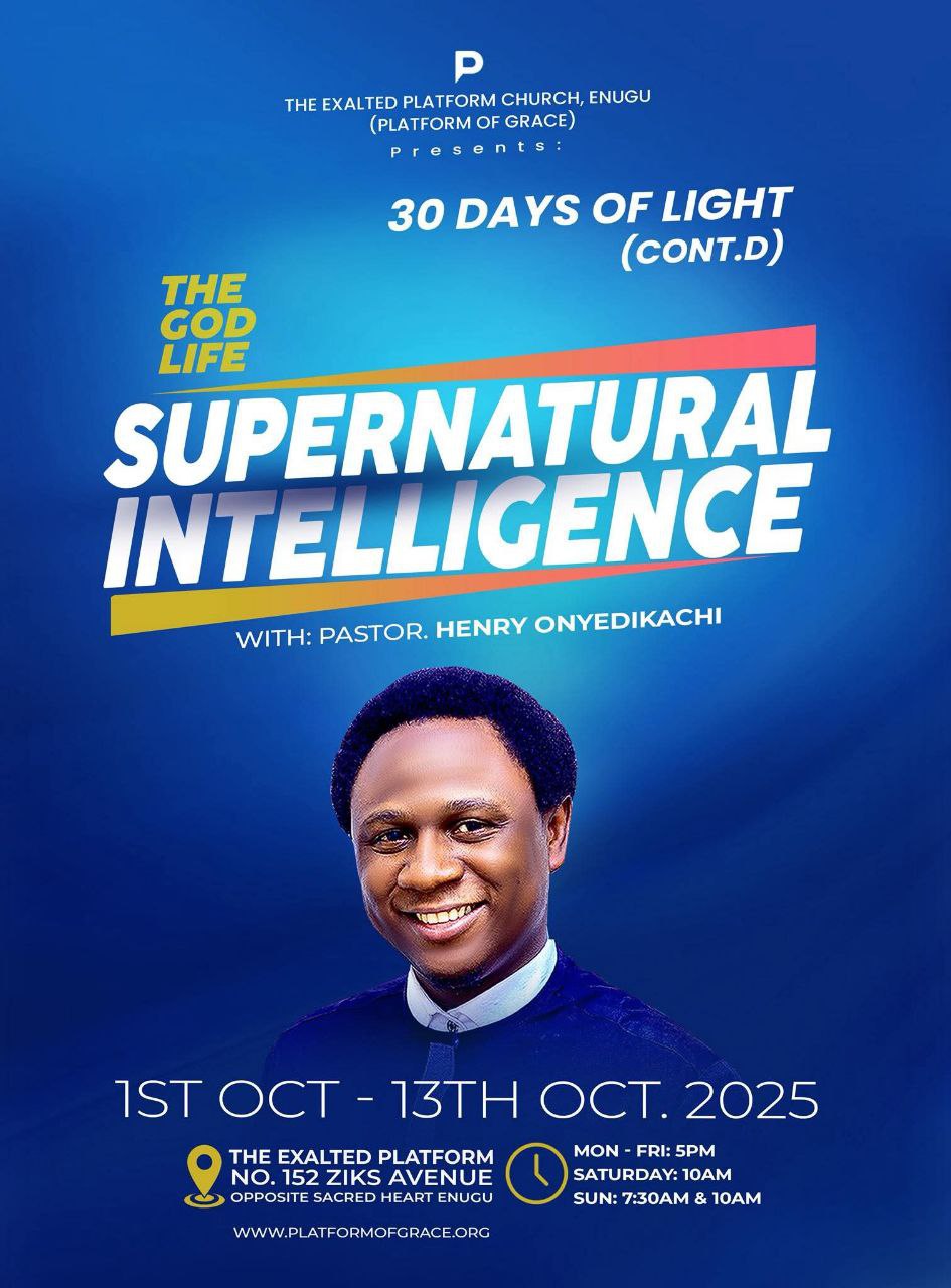 The God Life xx- Supernatural Intelligence (c)