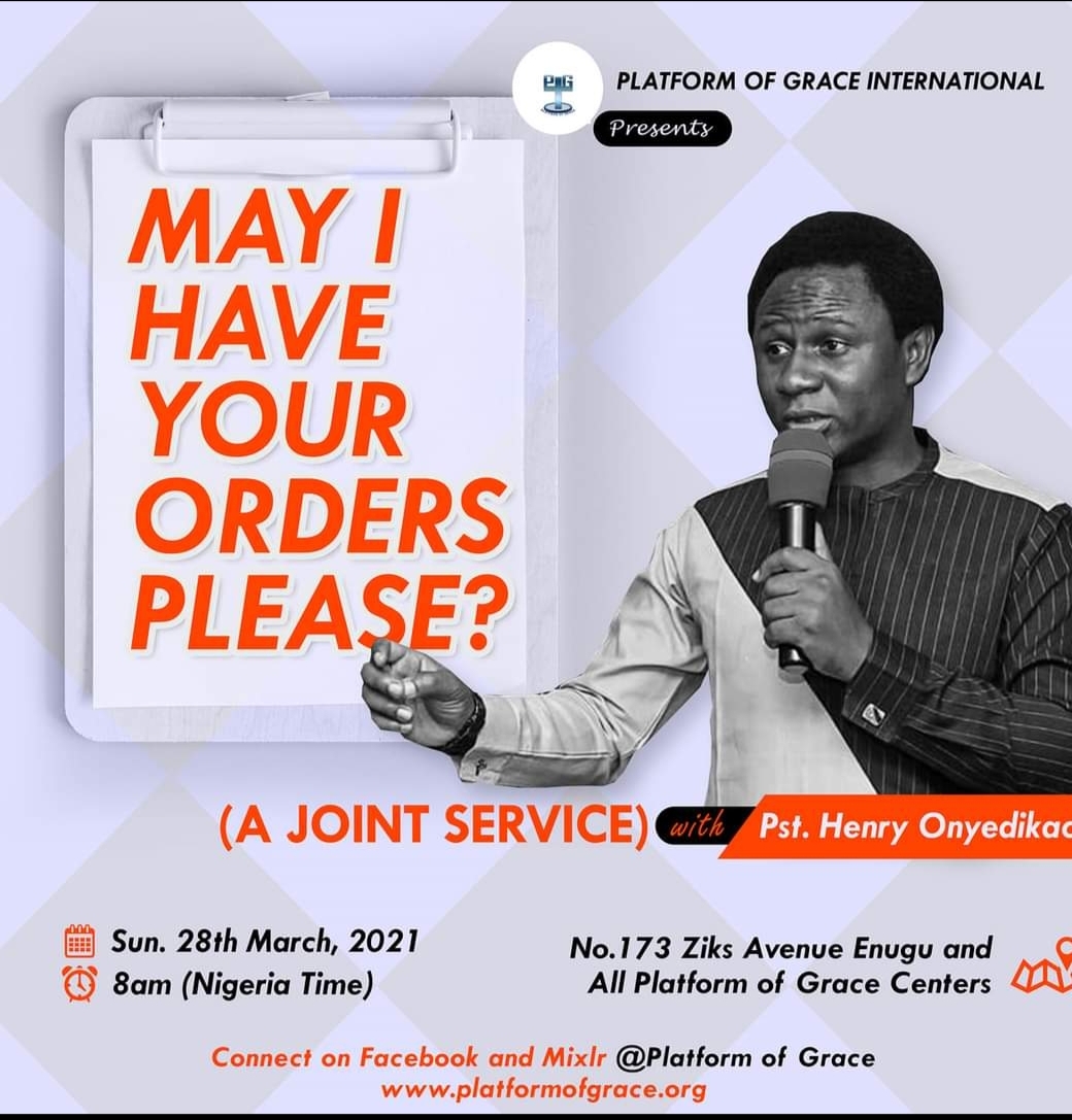 May I Have Your Orders Please? (March Joint Service)